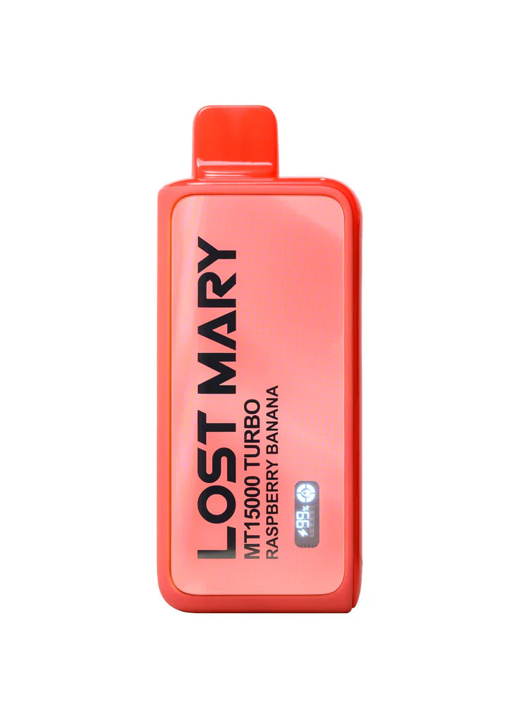 Raspberry Banana Lost Mary MT15000 Turbo - Black Coral